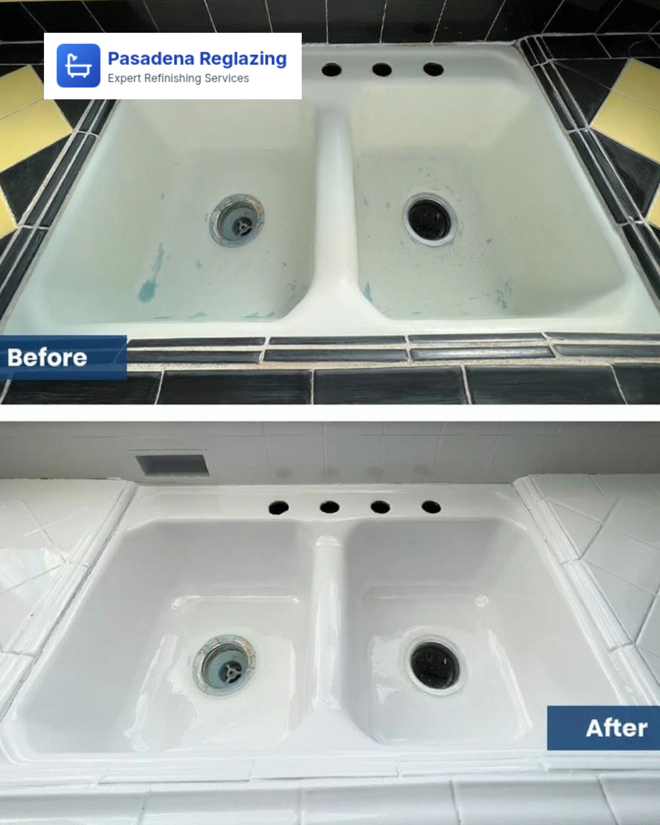 Tub reglazing result 6